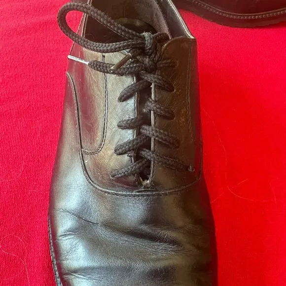 Bruno Magli Black Oxford Dress Shoes