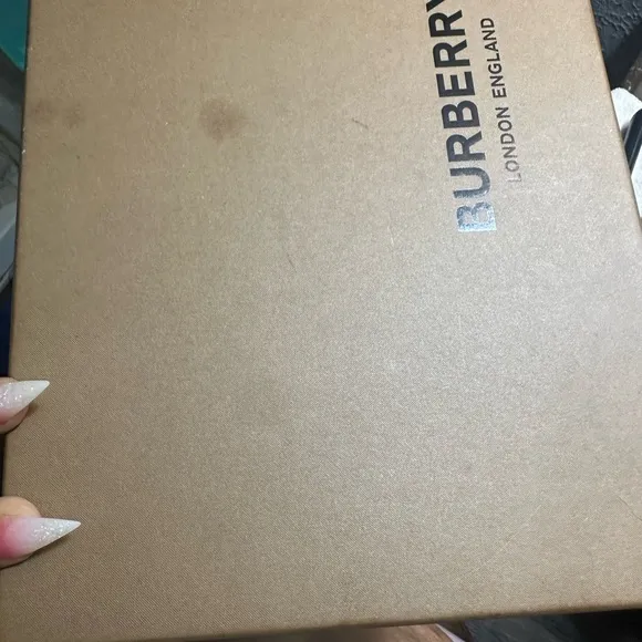 Burberry Plaid Canvas Sneakers