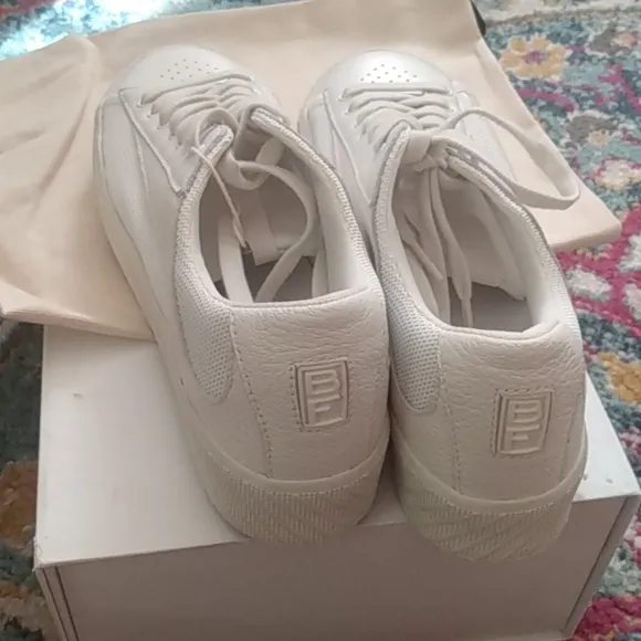 By Far White Rodina Sneakers 7 37 NWT