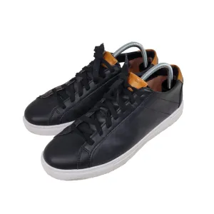Bylt Shoes Mens Sz 9 Black Leather Casual Sneakers Gorpcore Dress Business Work