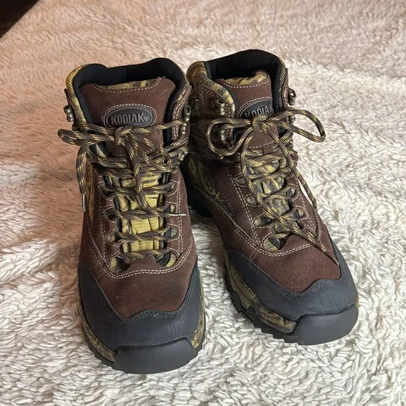Cameo Men’s Kodiak Waterproof Suede/Camo Boot w Stabilizer Size 11