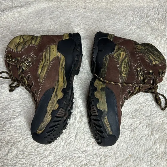 Cameo Men’s Kodiak Waterproof Suede/Camo Boot w Stabilizer Size 11