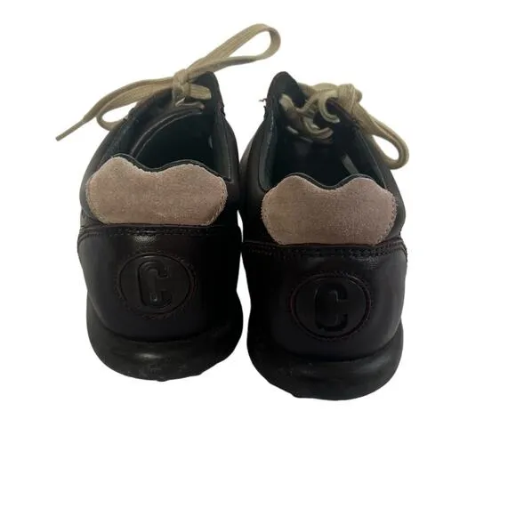 Camper Brown Black Leather Lace Up Casual Shoe 02756 EU 36 US 5.5