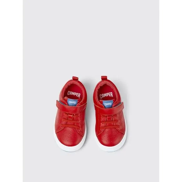 Camper Runner sneakers in leather Kids Red
