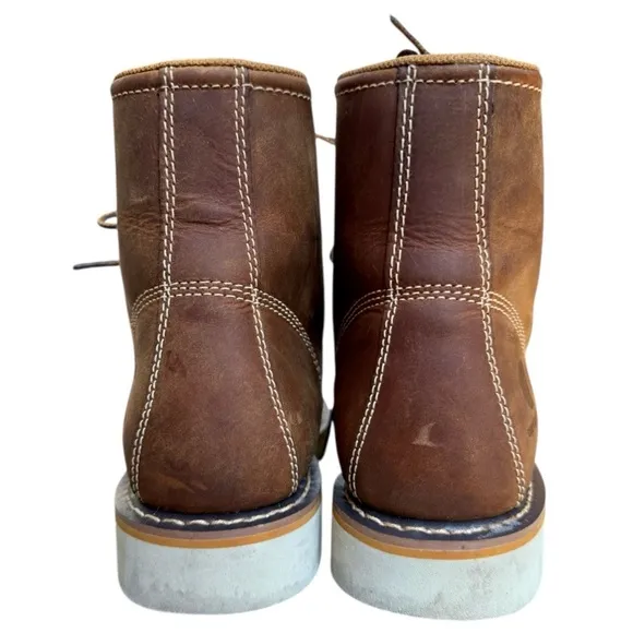 Carhartt Men's Brown Leather Boots size 9 NWT.