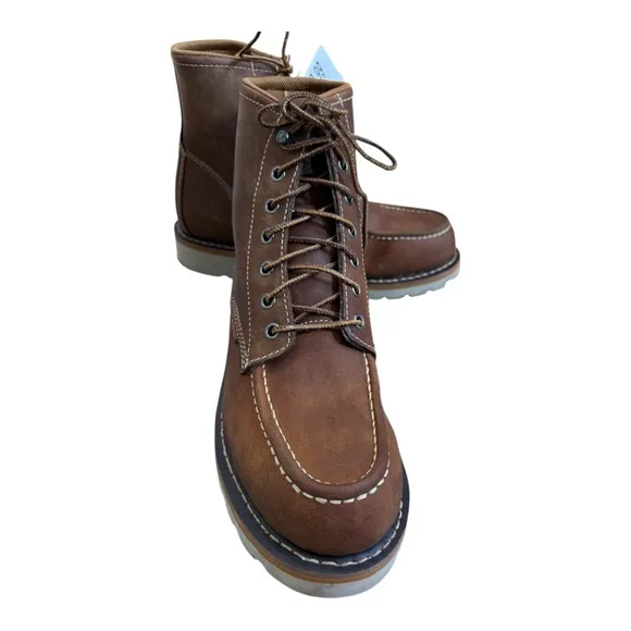 Carhartt Men's Brown Leather Boots size 9 NWT.