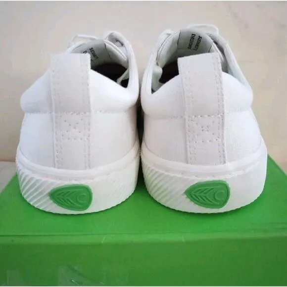 Cariuma Canvas Sneakers OCA Low Off-White 9.5M 11W New Cap Toe Skate Shoe $85
