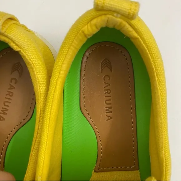Cariuma || OCA Low Canvas Sneakers Yellow W 7.5 M 6