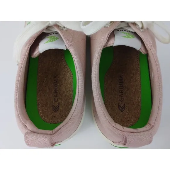 Cariuma OCA Low Top Canvas Sneakers Pink Women's Size 8.5 Men’s Size 7