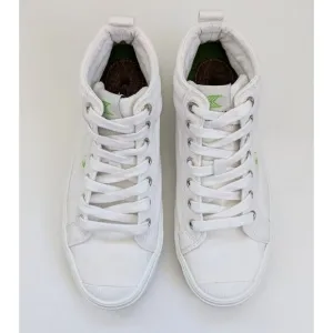 Cariuma OCA White High Tops Women's 8 Men's 6.5 Canvas Sneakers