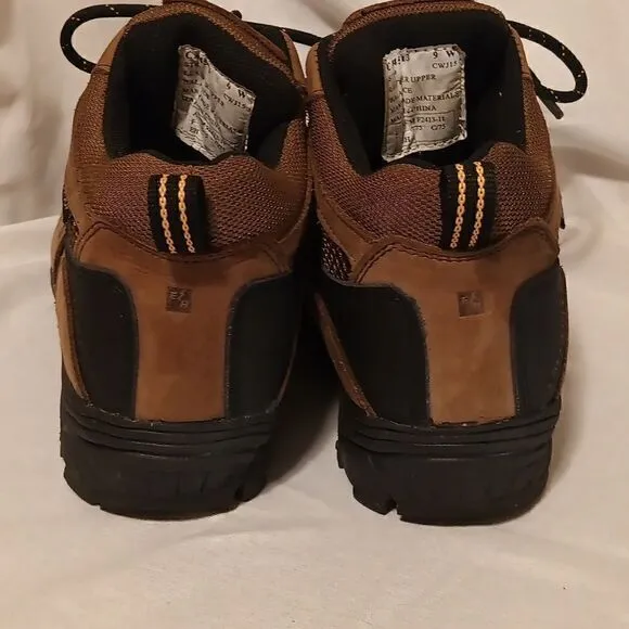 Carolina 4x4 steel toe waterproof hiking boots CA 4513 Brown leather size 9W