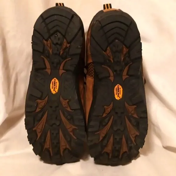 Carolina 4x4 steel toe waterproof hiking boots CA 4513 Brown leather size 9W