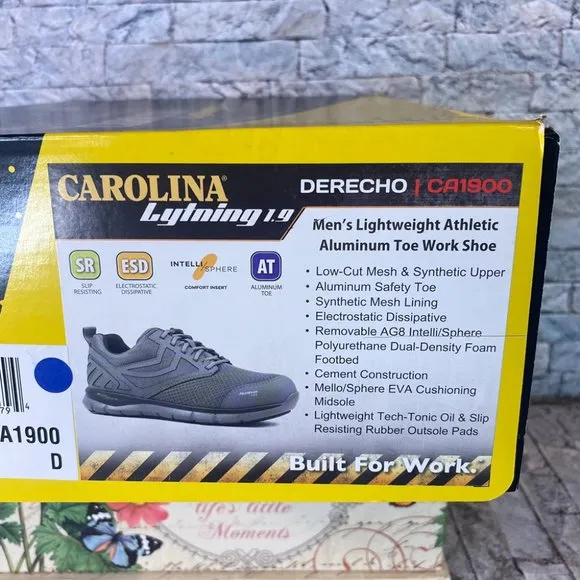 Carolina Lytning 1.9 Work Shoes Aluminum Toe