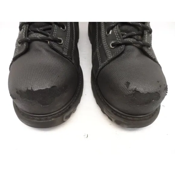CATERPILLAR Men’s 8&quot; Control WP Composite Toe Work Boots P720211 Black Size 10W