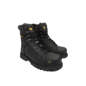 CATERPILLAR Men’s 8&quot; Control WP Composite Toe Work Boots P720211 Black Size 10W