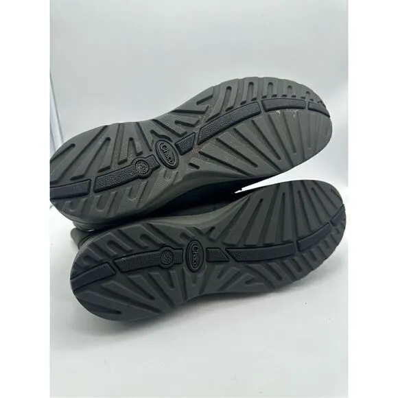 Chaco Natilly Lace-Up Fold Down Hiking Boots Black Women’s Size 9.5