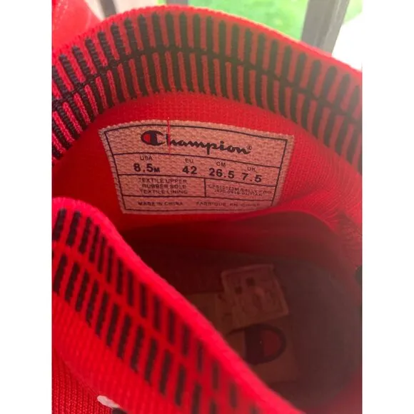 Champion Men's Rally Pro Sneaker Shoes Athletic Casual Red Men's Size 8.5