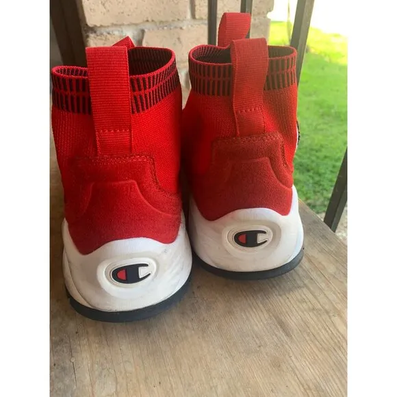 Champion Men's Rally Pro Sneaker Shoes Athletic Casual Red Men's Size 8.5