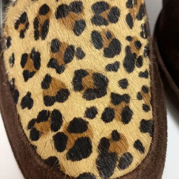 CHARLES DAVID LEOPARD 🐆 PRINT PLATFORM HEELS SIZE 8 A11