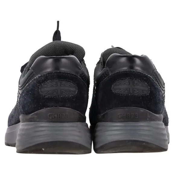 Church's CH873 Sneakers in Navy Blue Suede and Canvas