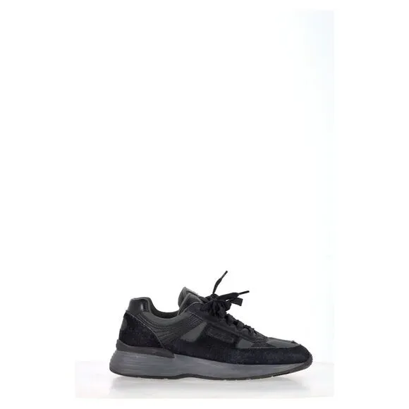 Church's CH873 Sneakers in Navy Blue Suede and Canvas