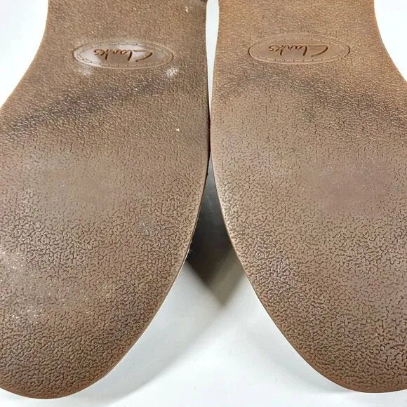 Clarks Boots Mens 11.5 M Brown Ankle Work Shoes Chukka Boot Orsen 15522