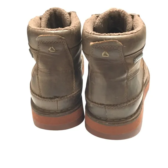 Clarks GTX Korik Rise Leather Brown Waterproof Hiking Boots Shoes 9.5.