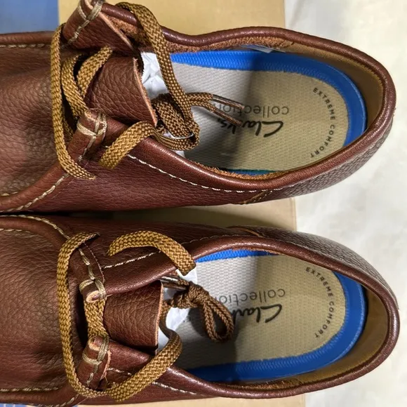 Clark’s Men’s Shacre II Run Shoes -Tan Tumbled- Size 12