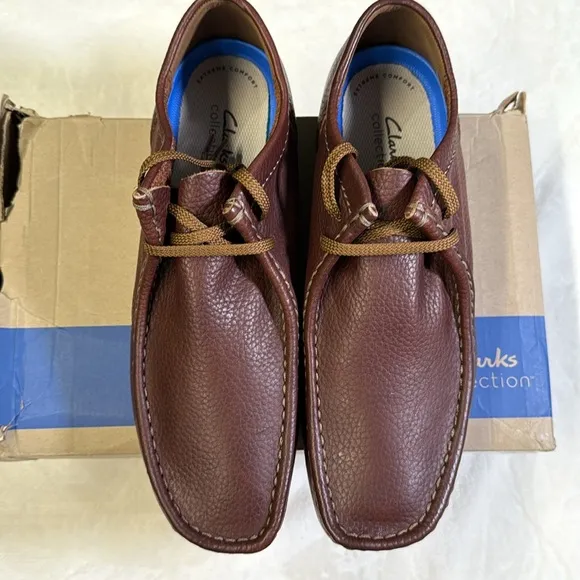 Clark’s Men’s Shacre II Run Shoes -Tan Tumbled- Size 12