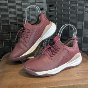 CLOVE Burgundy Sneakers Nurses Hospital Shoes Support Excel 7.5 NICE! Women's