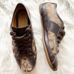 COACH brown &quot;Suee&quot; sneakers 7