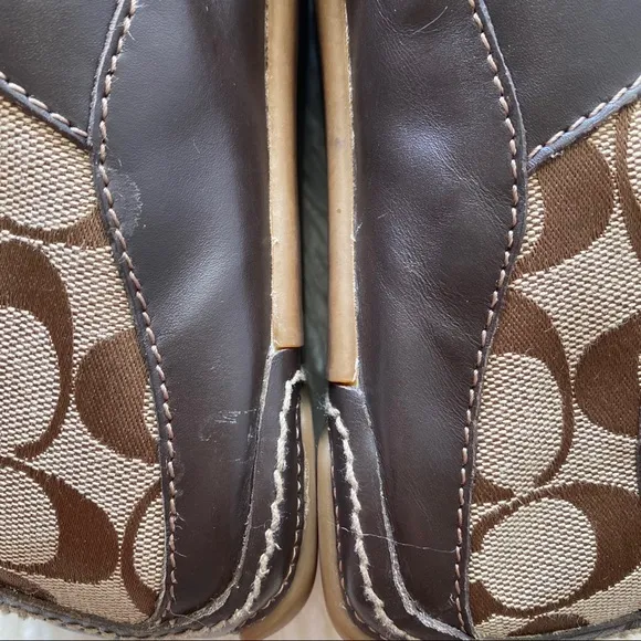COACH brown &quot;Suee&quot; sneakers 7