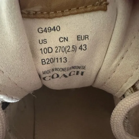 Coach Brown Sneakers