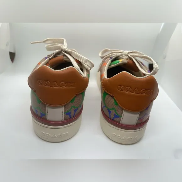 Coach Sneakers Monogram Lowline Rainbow Signature Coated Canvas G5169 Si…