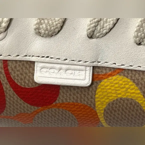 Coach Sneakers Monogram Lowline Rainbow Signature Coated Canvas G5169 Si…