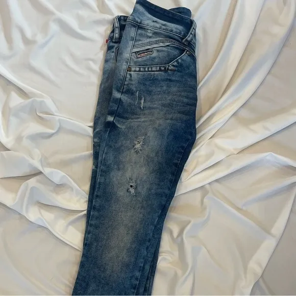 Cocoa Jeans Authentic Colombian Jeans Amazing Lift &amp; Quality Size USA 1 Col. 6
