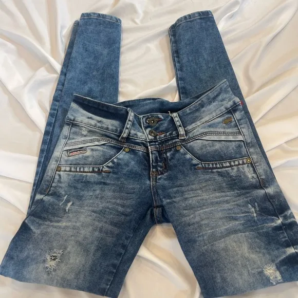 Cocoa Jeans Authentic Colombian Jeans Amazing Lift &amp; Quality Size USA 1 Col. 6