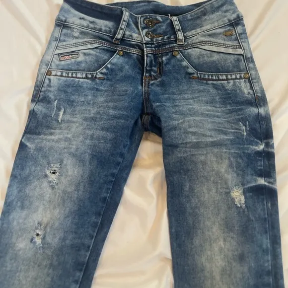 Cocoa Jeans Authentic Colombian Jeans Amazing Lift &amp; Quality Size USA 1 Col. 6