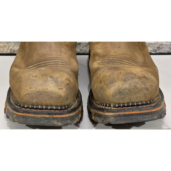 Cody James 11&quot; Decimator Western Work Boots Comp Toe Waterproof Vibram Men 10.5D
