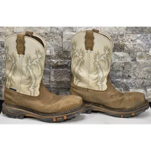 Cody James 11&quot; Decimator Western Work Boots Comp Toe Waterproof Vibram Men 10.5D