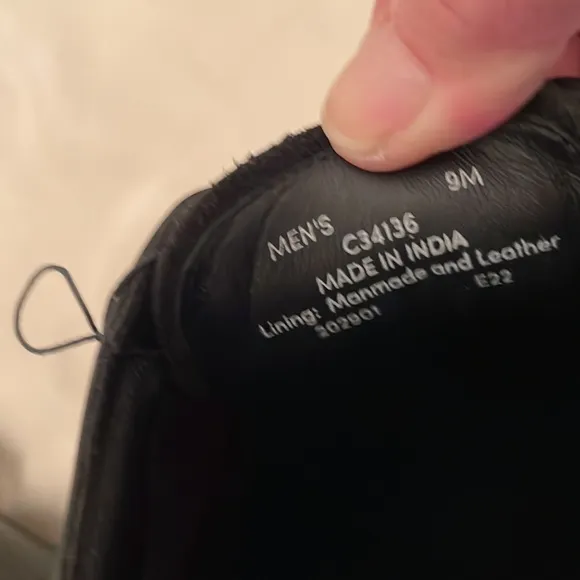 Cole Haan awesome black waterproof oxford, like new (Mlb)