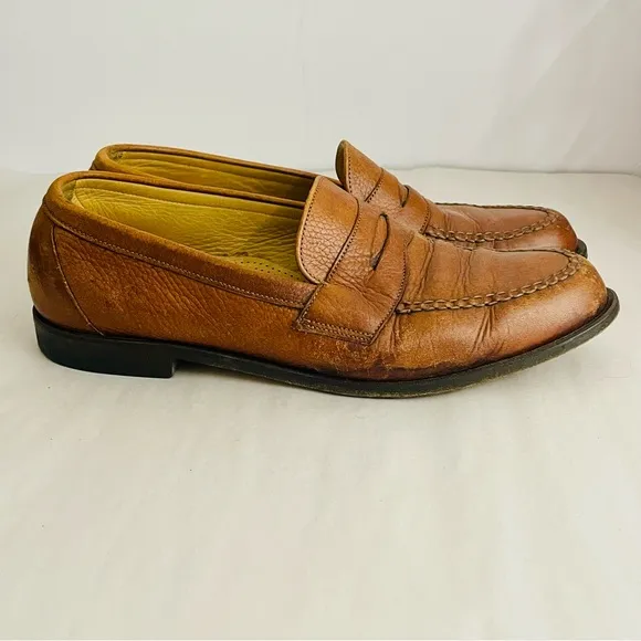 Cole Haan Biltrite Brown Leather Loafer Shoes Men's Size 8-9