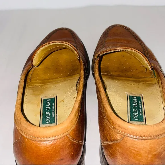 Cole Haan Biltrite Brown Leather Loafer Shoes Men's Size 8-9