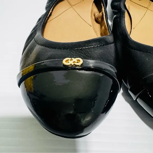 Cole Haan Black Leather Women's Flats Size 9 1/2