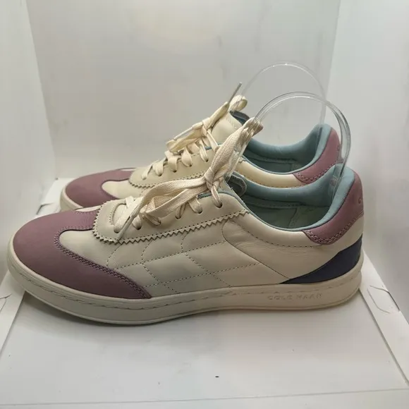 Cole Haan Cream and Pink Sneakers Comfortable Everyday Wear
