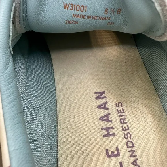 Cole Haan Cream and Pink Sneakers Comfortable Everyday Wear