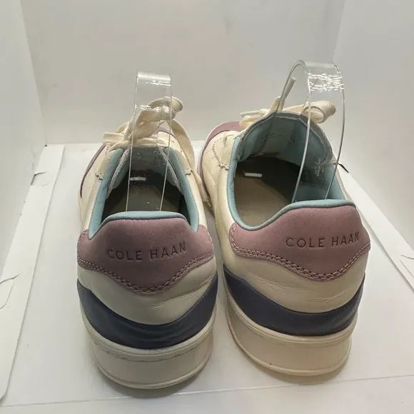 Cole Haan Cream and Pink Sneakers Comfortable Everyday Wear