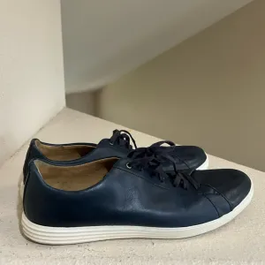 Cole Haan Grand OS Crosscourt II Shoes Mens Size‎ 12M Navy Blue Leather