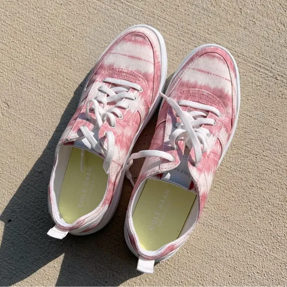 Cole Haan Grand Series Canvas Court Sneakers, Size 9 New w/o Box