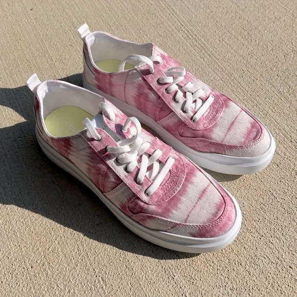 Cole Haan Grand Series Canvas Court Sneakers, Size 9 New w/o Box